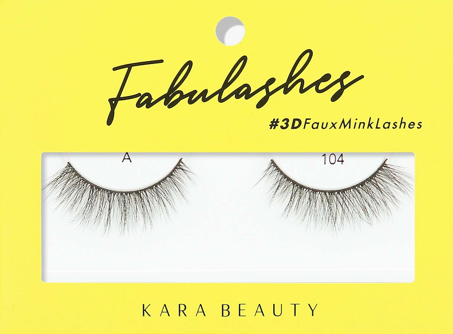 KARA FABULASH 3D FAUX MINK A104