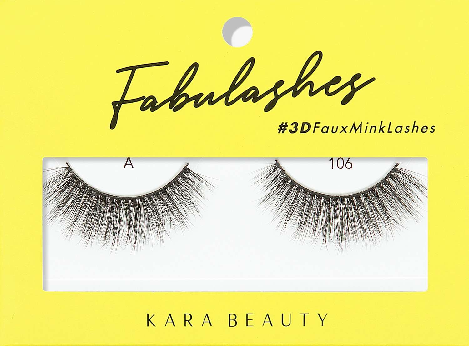 KARA FABULASH 3D FAUX MINK A106