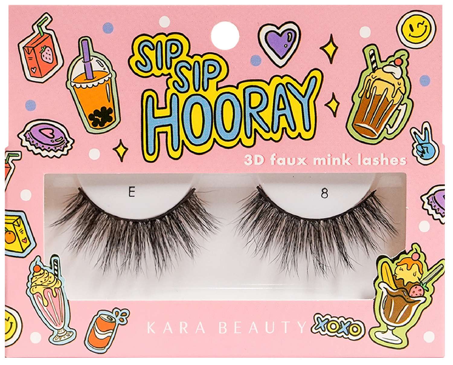 KARA SIP SIP HORRAY 3D FAUX MINK