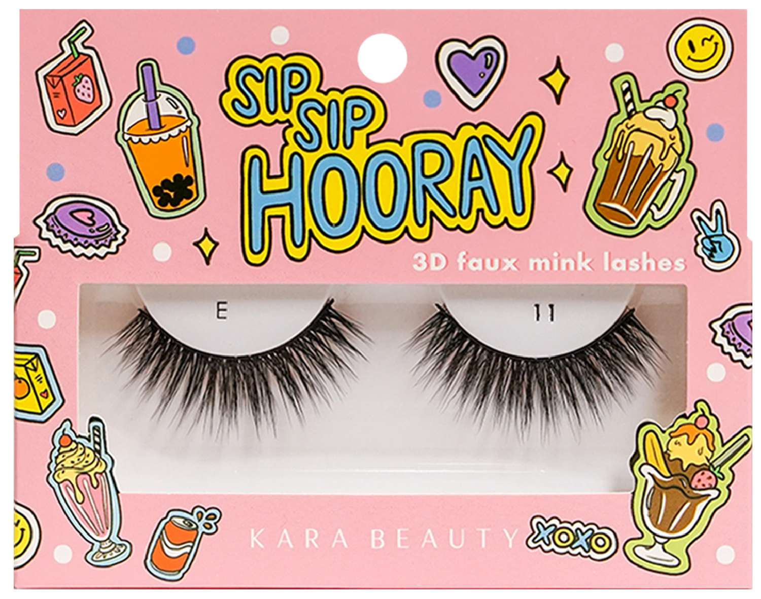 KARA SIP SIP HORRAY 3D FAUX MINK