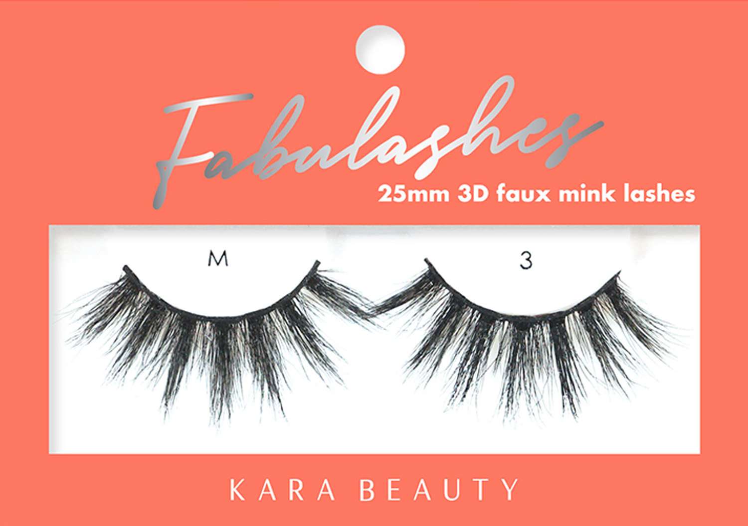 KARA FABULASH 25MM 3D FAUX MINK