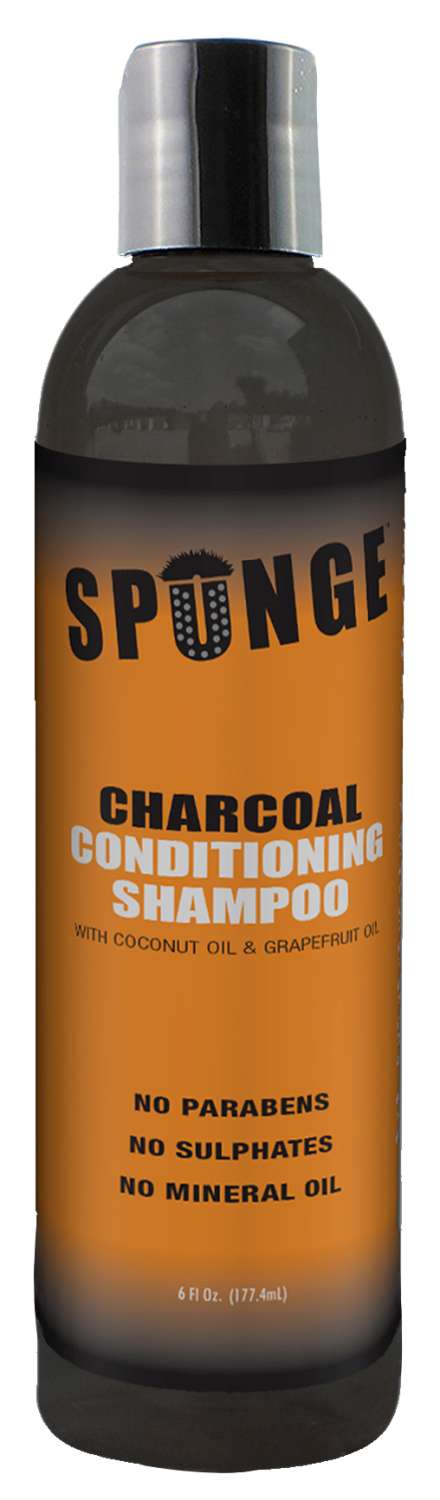 SPUNGE CHARCOAL COND/SHAMPOO