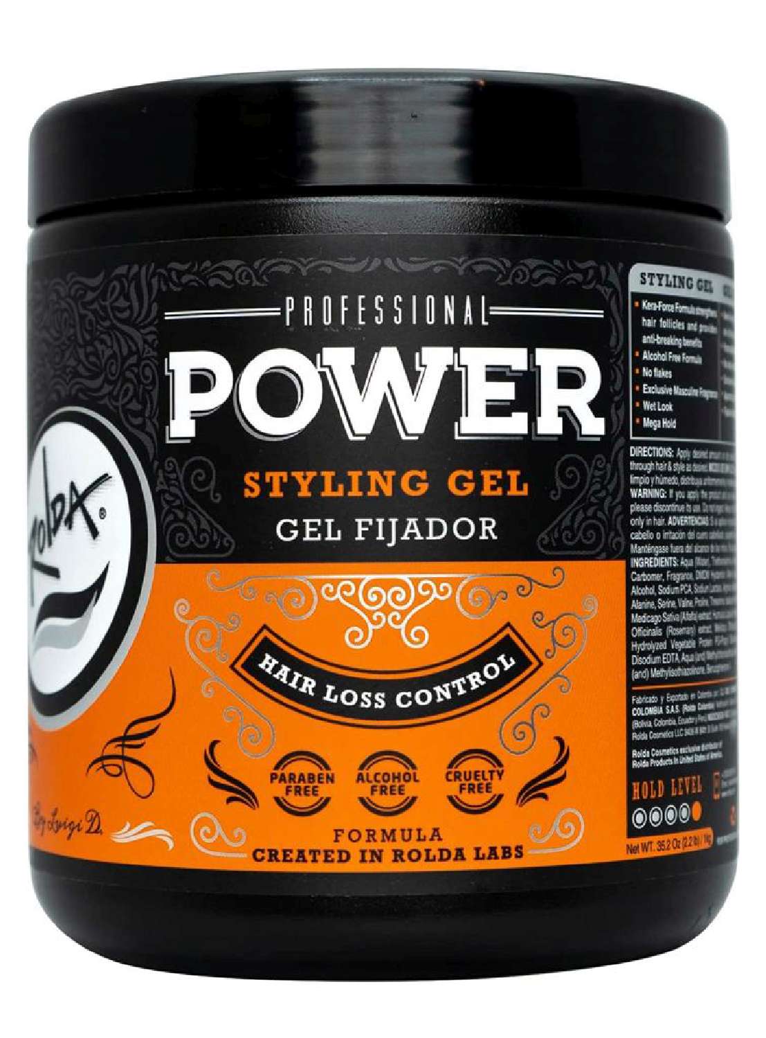 ROLDA STYLING GEL POWER