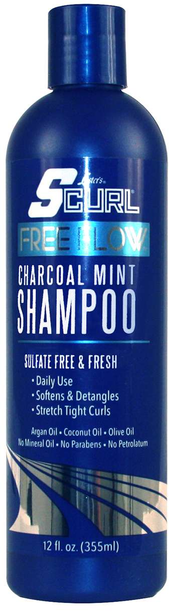 S-CURL FREEFLOW CHARCOAL MINT SHAMPOO