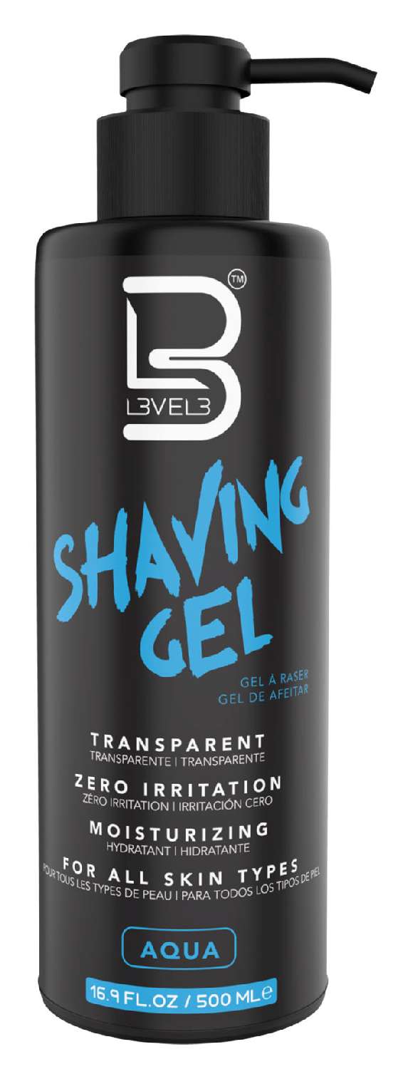 L3VEL3 SHAVING GEL AQUA