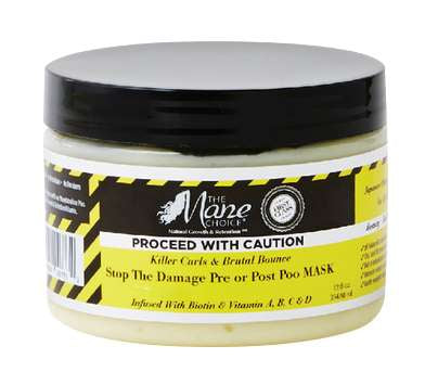 MANE CHOICE CAUTION MASK