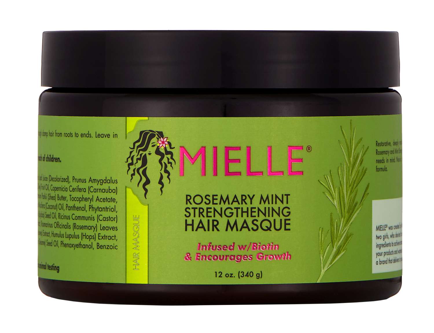 MIELLE ROSE/MINT HAIR MASQUE