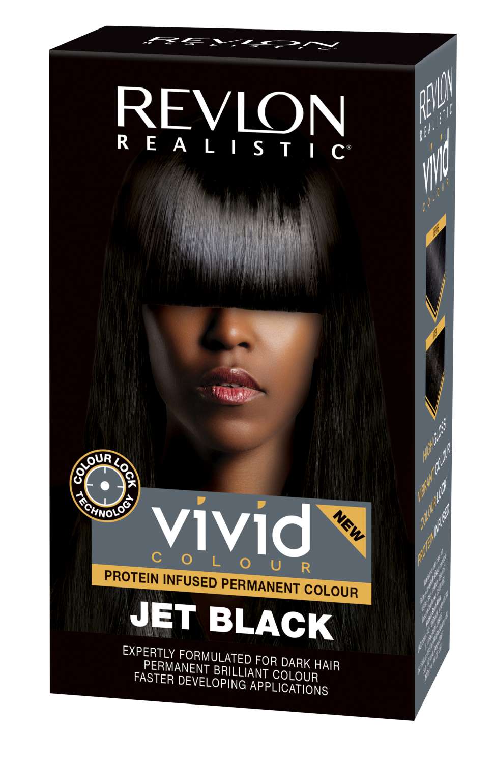 REVLON VIVID H/C JET BLACK