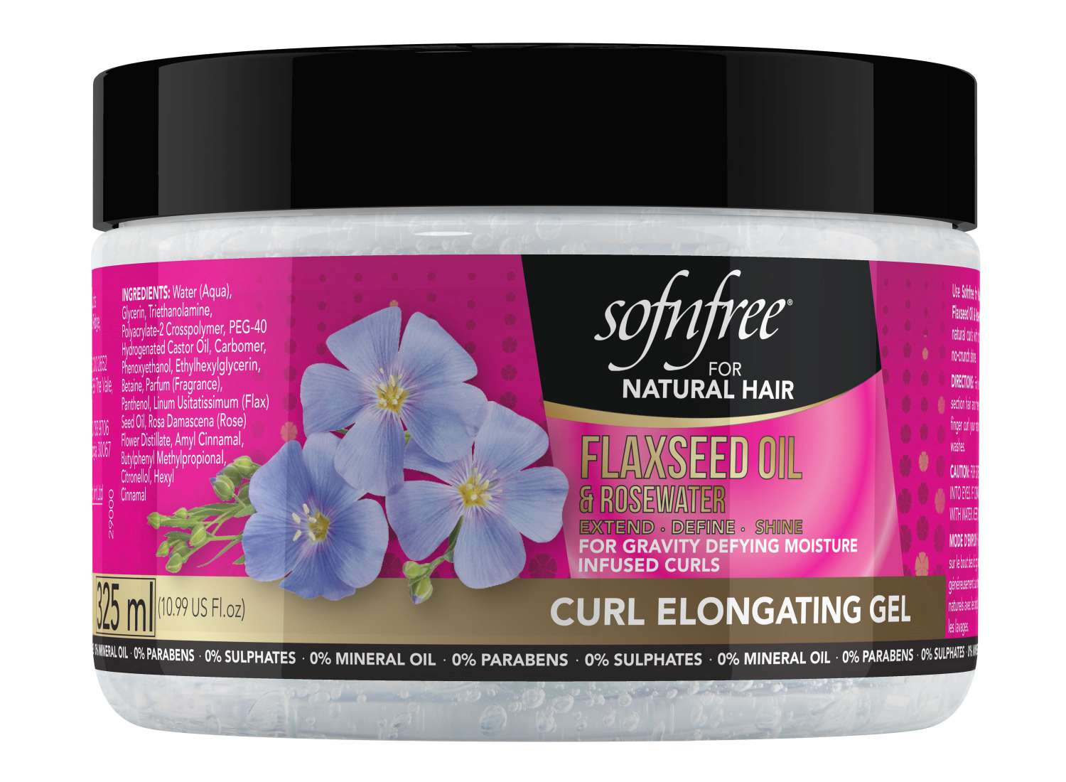 SNF NAT CURL ELONGATING GEL