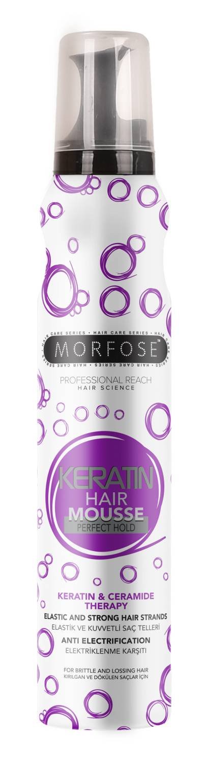 MORFOSE HAIR MOUSSE KERATIN 6.76 OZ