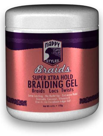 NAPPING SUPER XTRA HOLD BRADING GEL 6OZ