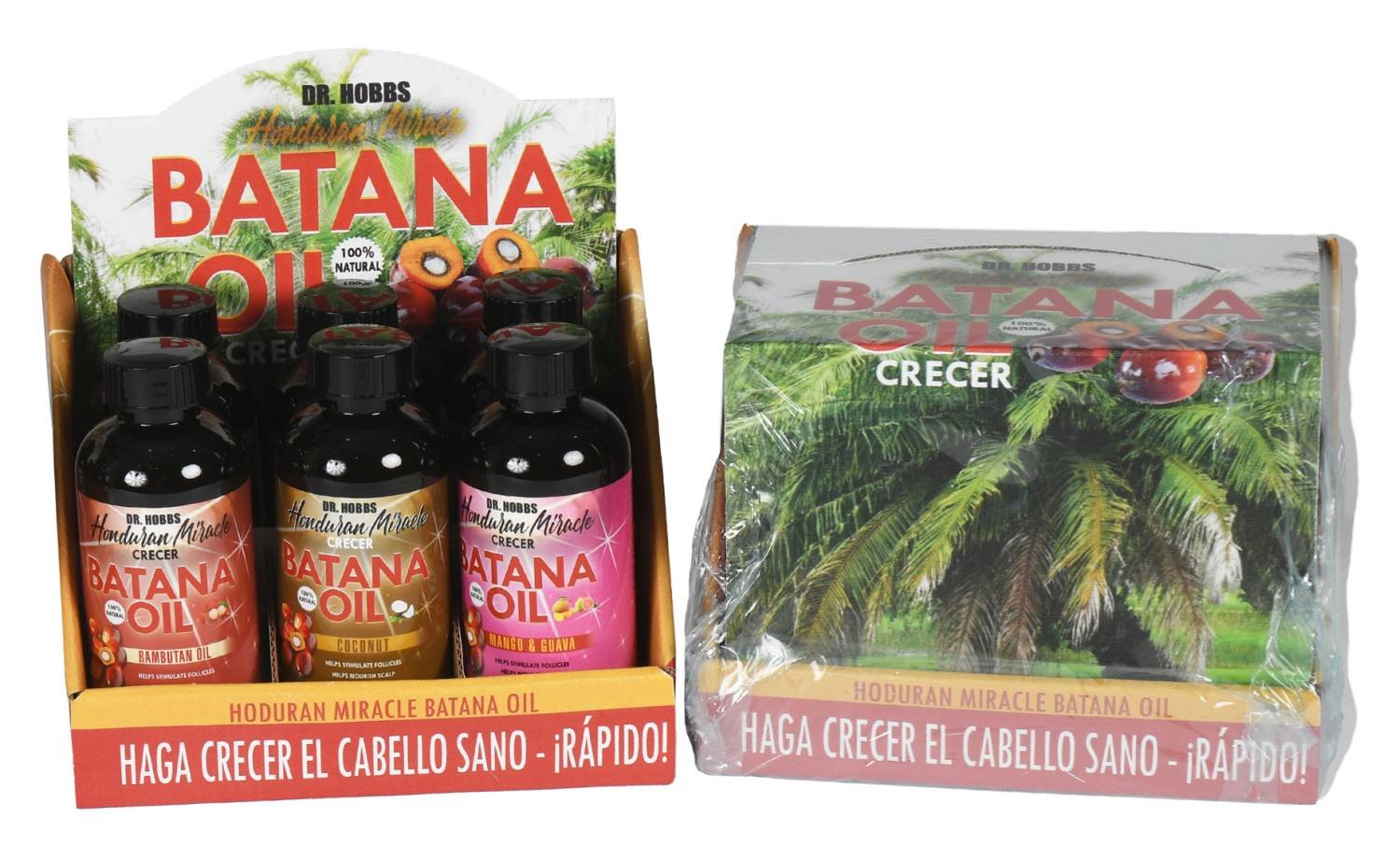 DR. HOBBS BATANA OIL DISPLAY 6/DP [ASST] 4 OZ