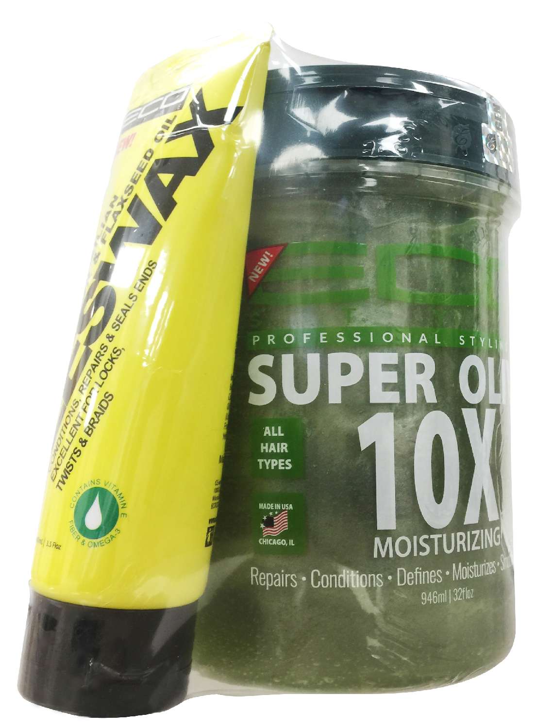 ECO STYLE GEL [SUPER OLIVE 10X] BEES WAX