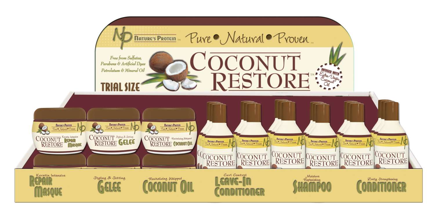 COCONUT RESTORE DISPLAY TRIAL
