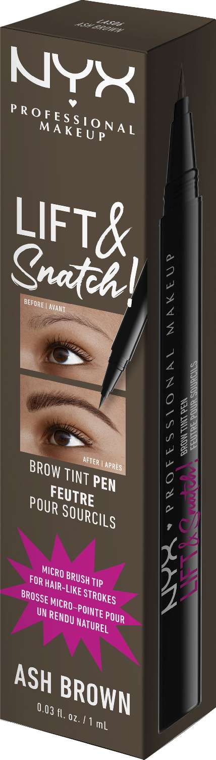 NYX LIFT N SNATCH BROW TINT ASH BROWN_06