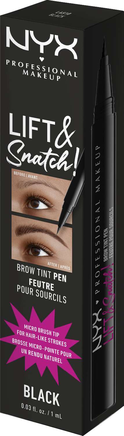 NYX LIFT N SNATCH BROW TINT BLACK_10