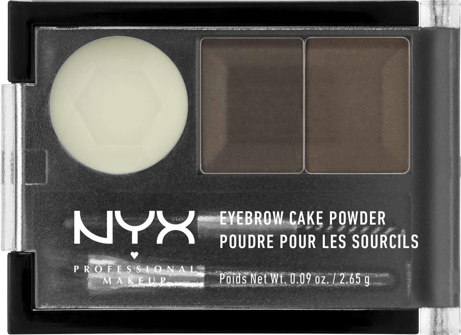 NYX EYEBROW CAKE POWDER-DKBRWN/BRWN_02