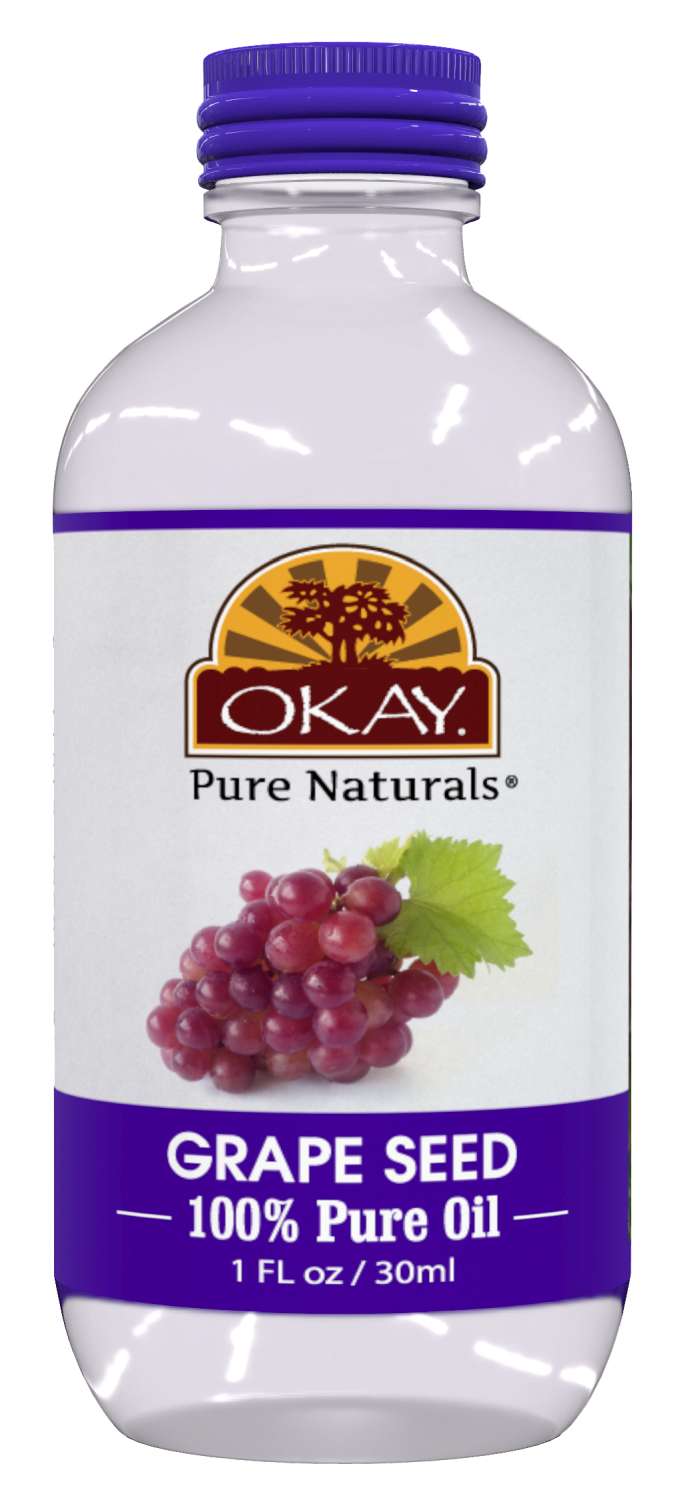 OKAY 100PERC OIL GRAPE SEED 6/DP