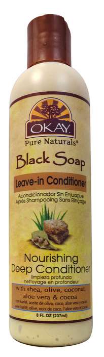 OKAY BLACK SOAP LEAVE-IN