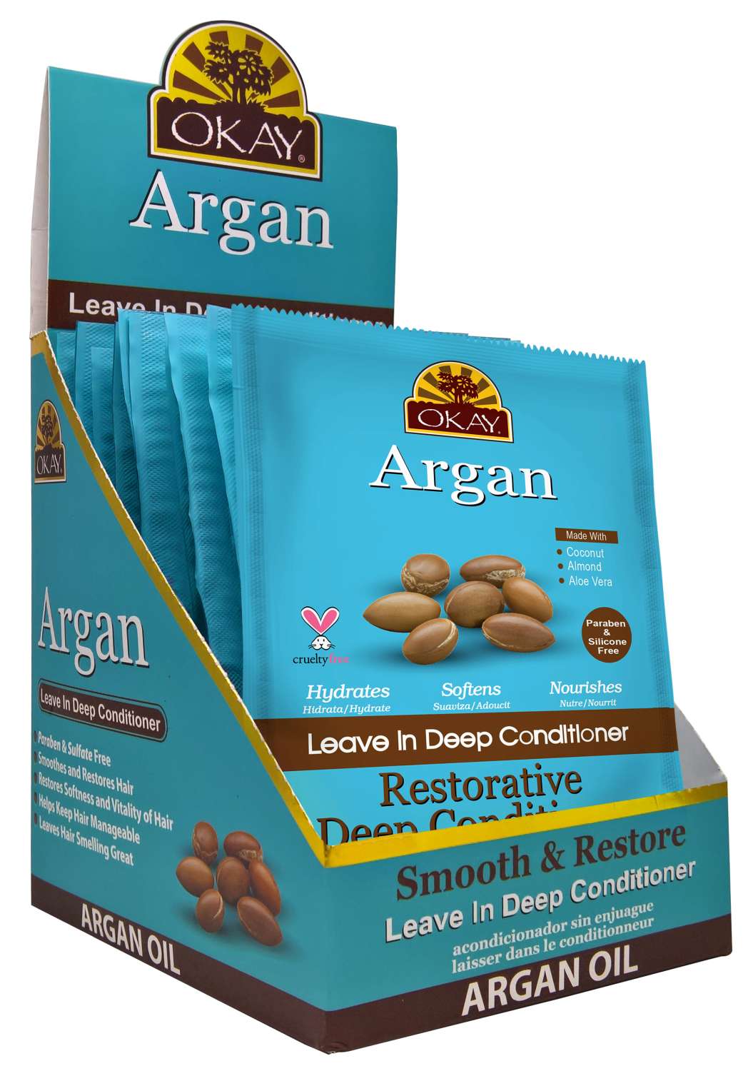 OKAY LV/IN 12PK ARGAN