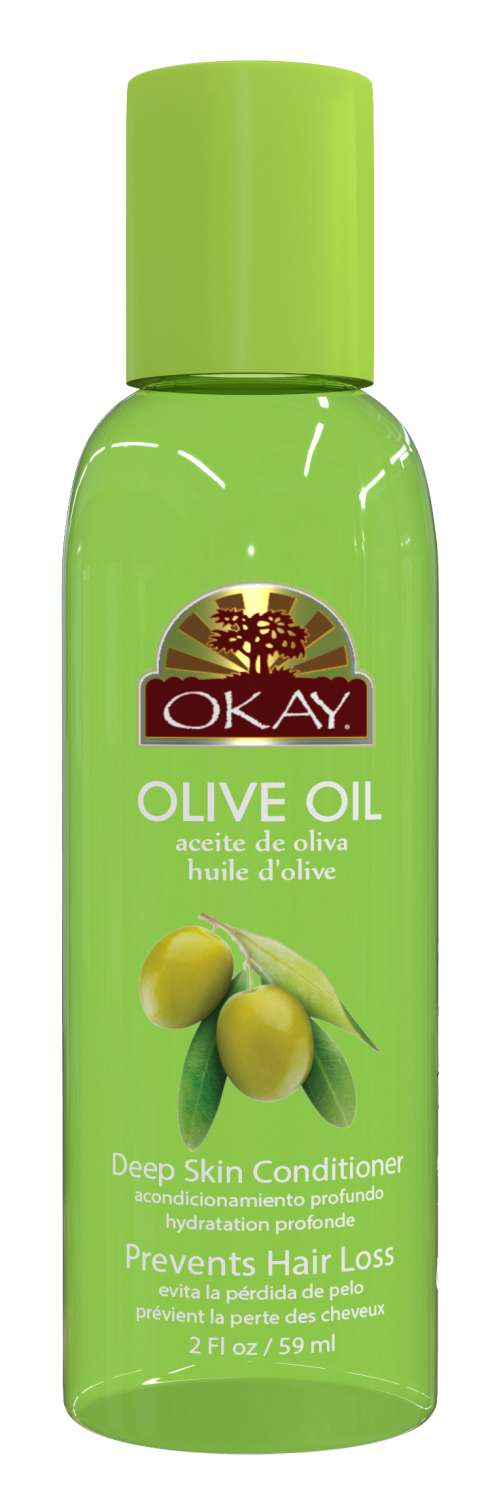 OKAY SKIN/HAIR OIL OLIVE 12/DP