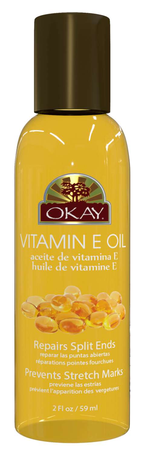 OKAY SKIN/HAIR OIL VITAMIN E 12/DP