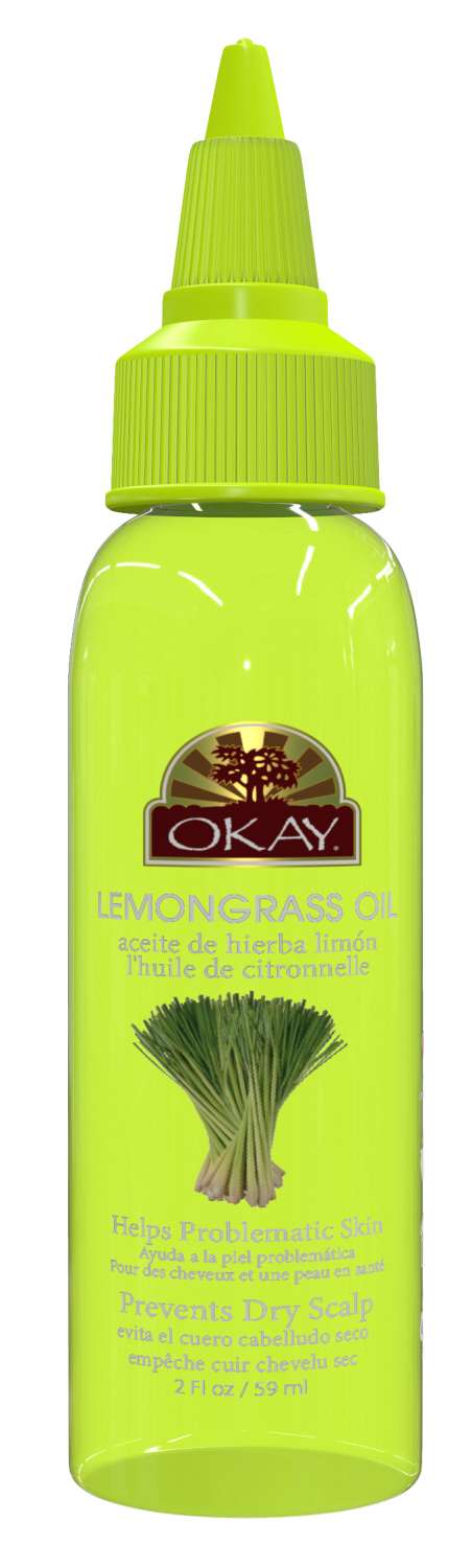 OKAY SKIN/HAIR OIL LEMONGRASS 12/DP