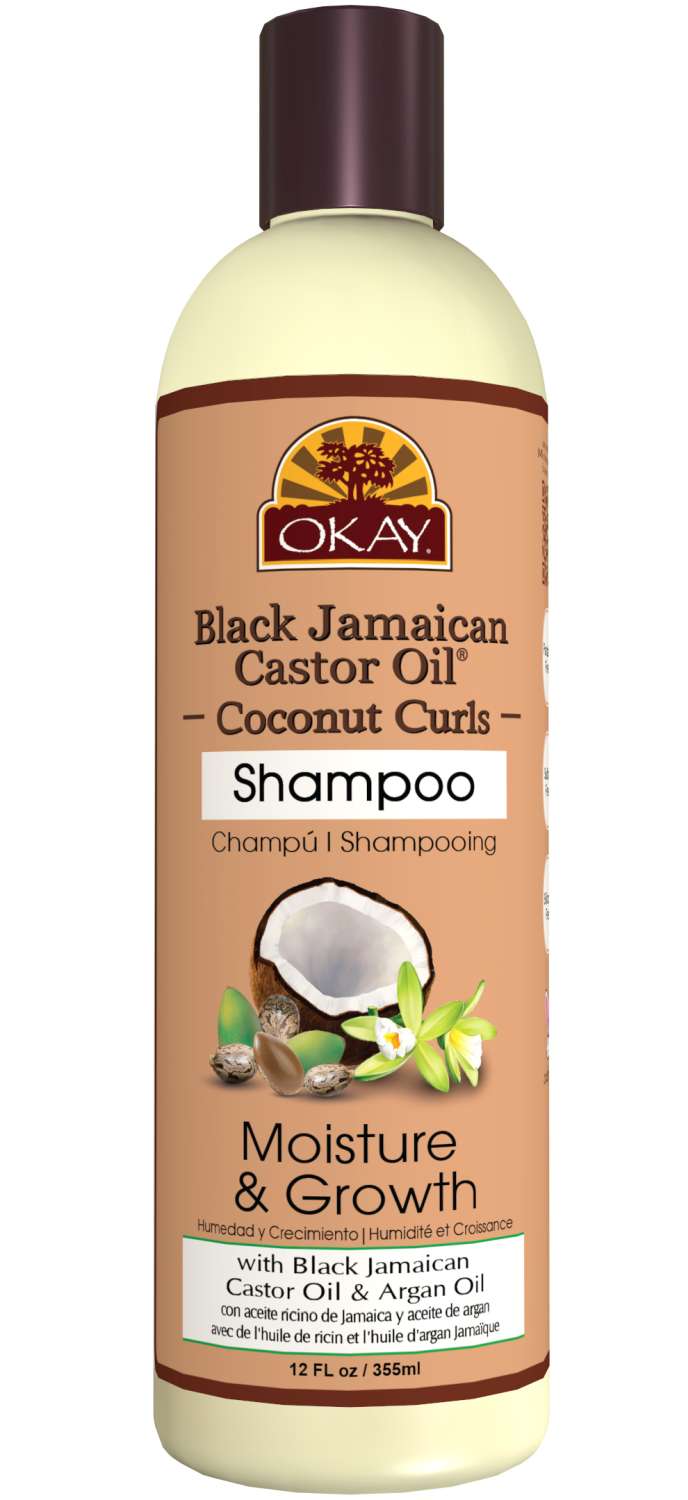 OKAY BLK JAM CAST/COCONUT SHAMPOO