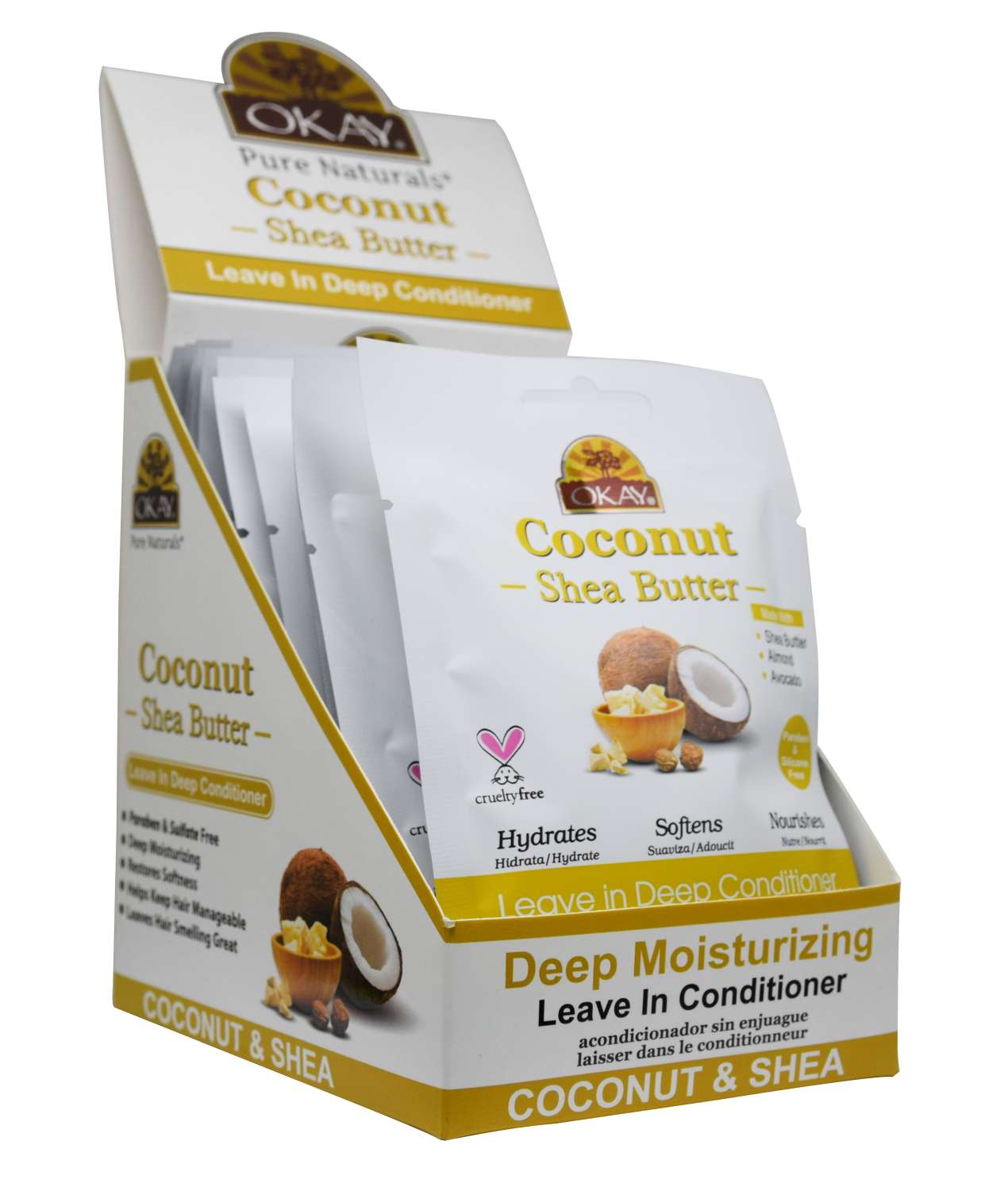 OKAY LV/IN 12PK C/NUT SHEA