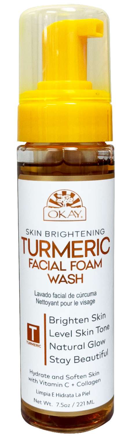 OKAY TURMERIC FACIAL FOAM WASH