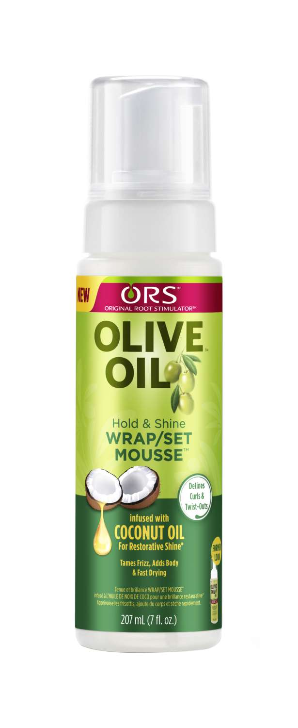 ORS OLIVE OIL WRAP/SET MOUSSE
