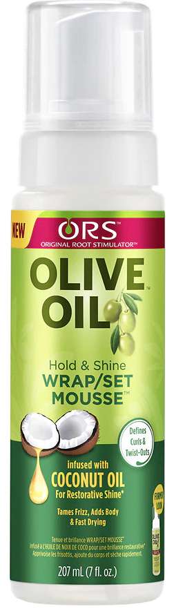 ORS OLIVE OIL WRAP/SET MOUSSE 6PK