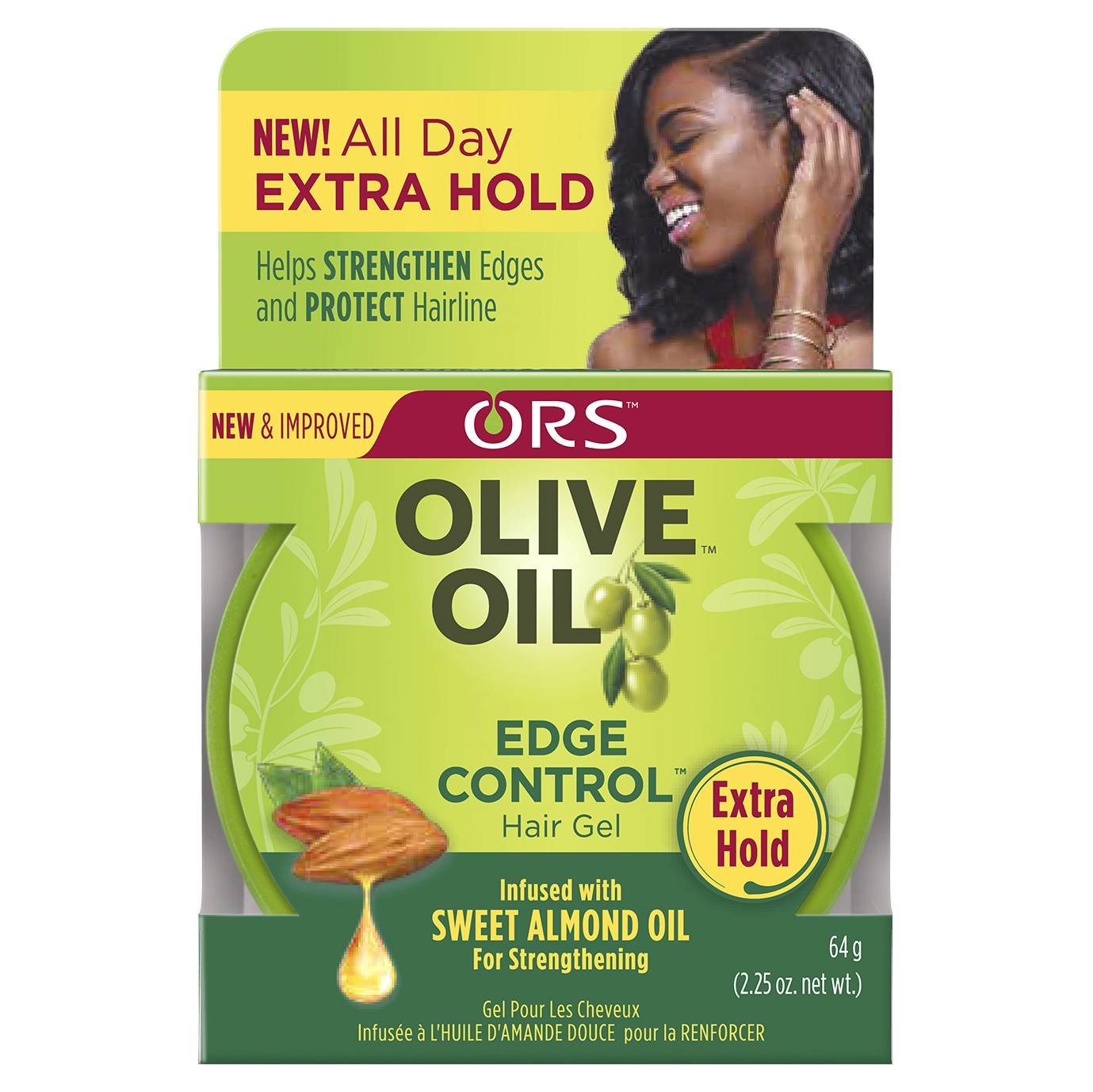 ORS OLIVE OIL EDGE CONTROL 6PK 2.25 OZ