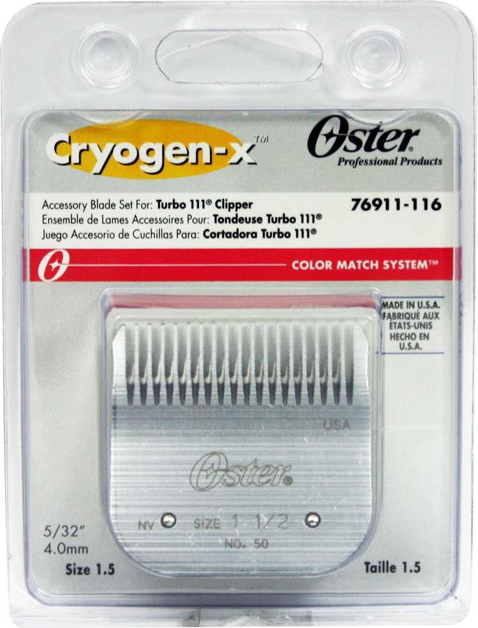 OSTER BLADE 111 TURBO #1-1/2