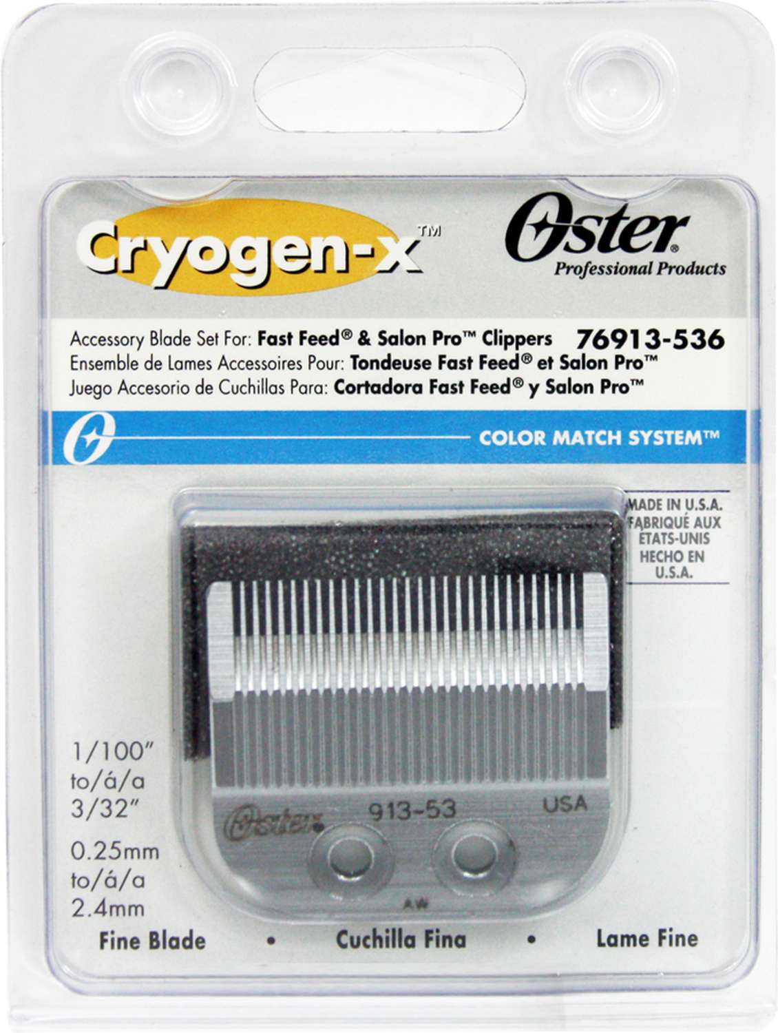 OSTER BLADE FAST FEED #000-1 FINE