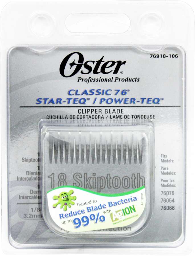 OSTER BLADE 76 AG #18 SKIPTOOT