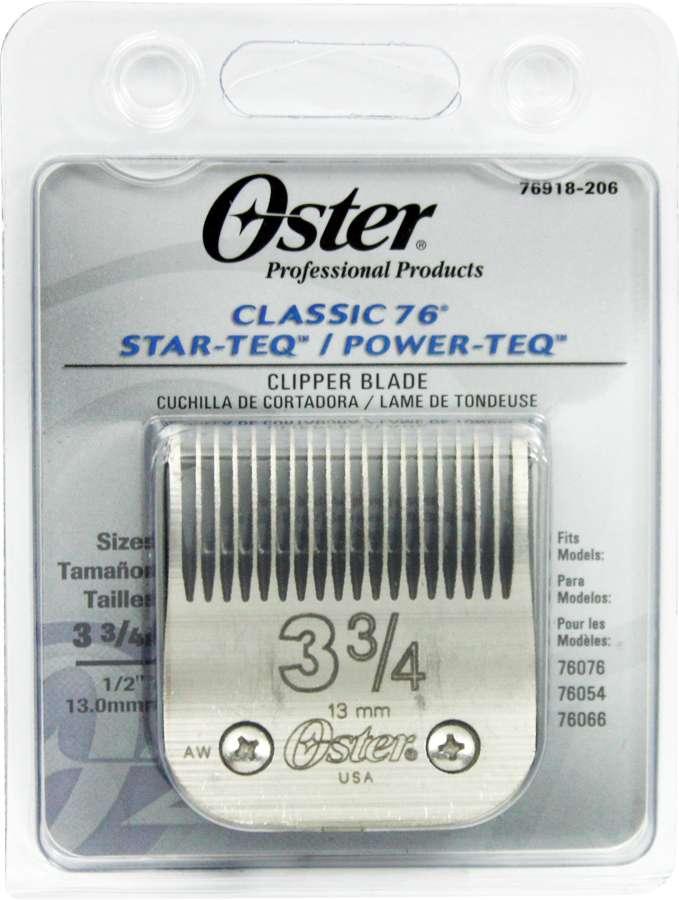OSTER BLADE 76 AG #3-3/4