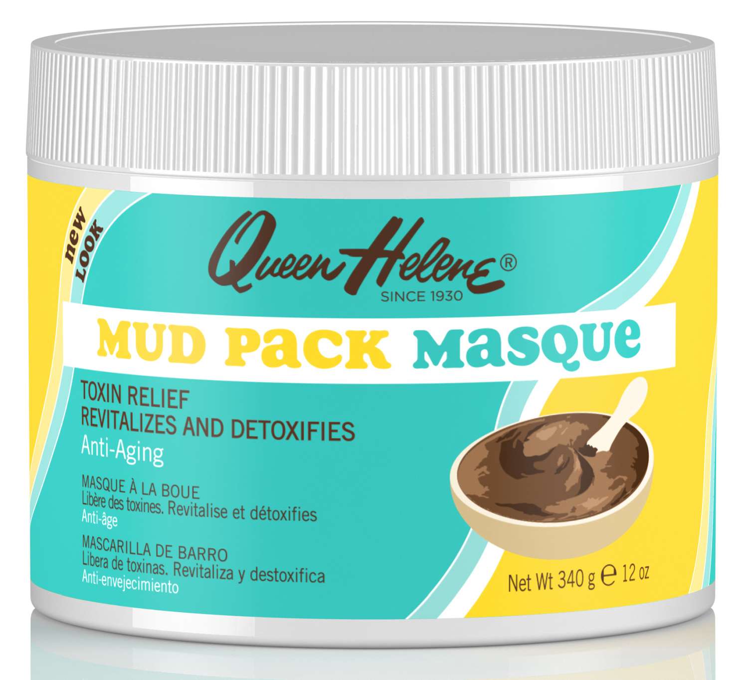 QH MASQUE MUD PACK 12 OZ