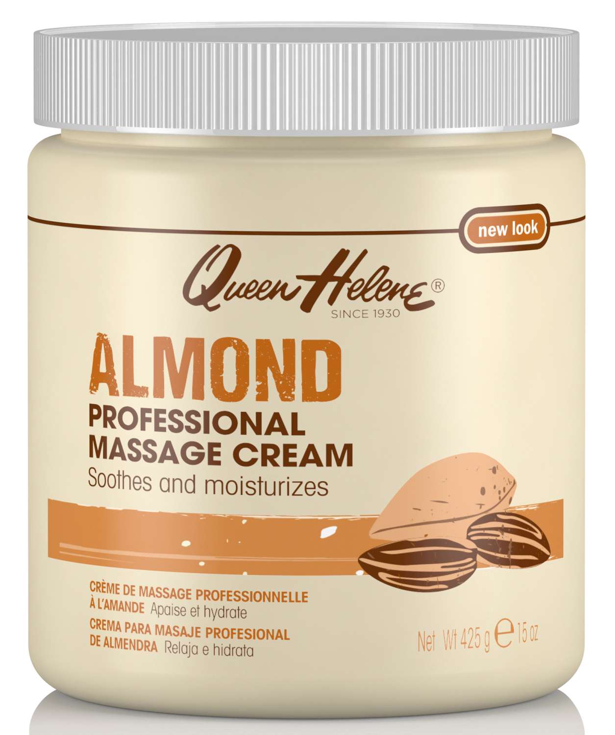 QH CREME ALMOND MASSAGE [JAR]