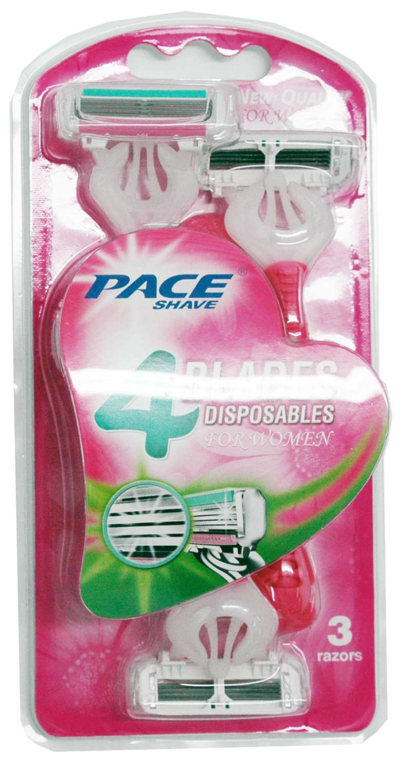 PACE 4 BLADE DISPOSABLES F/W
