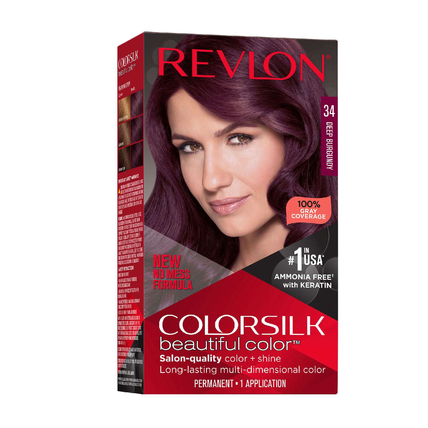 REVLON C/S N 034 DEEP BURGUNDY