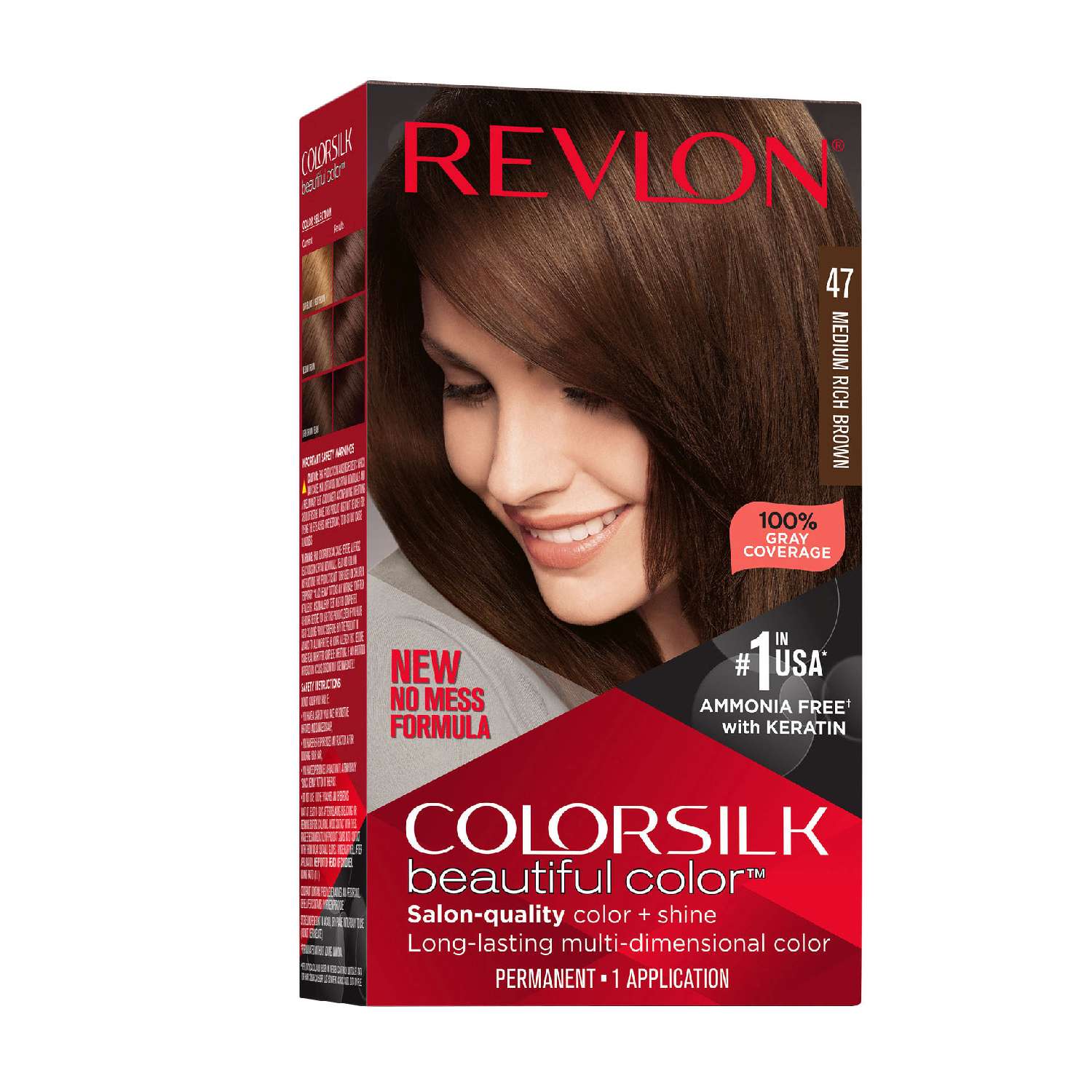 REVLON C/S N 047 MEDIUM RICH BROWN