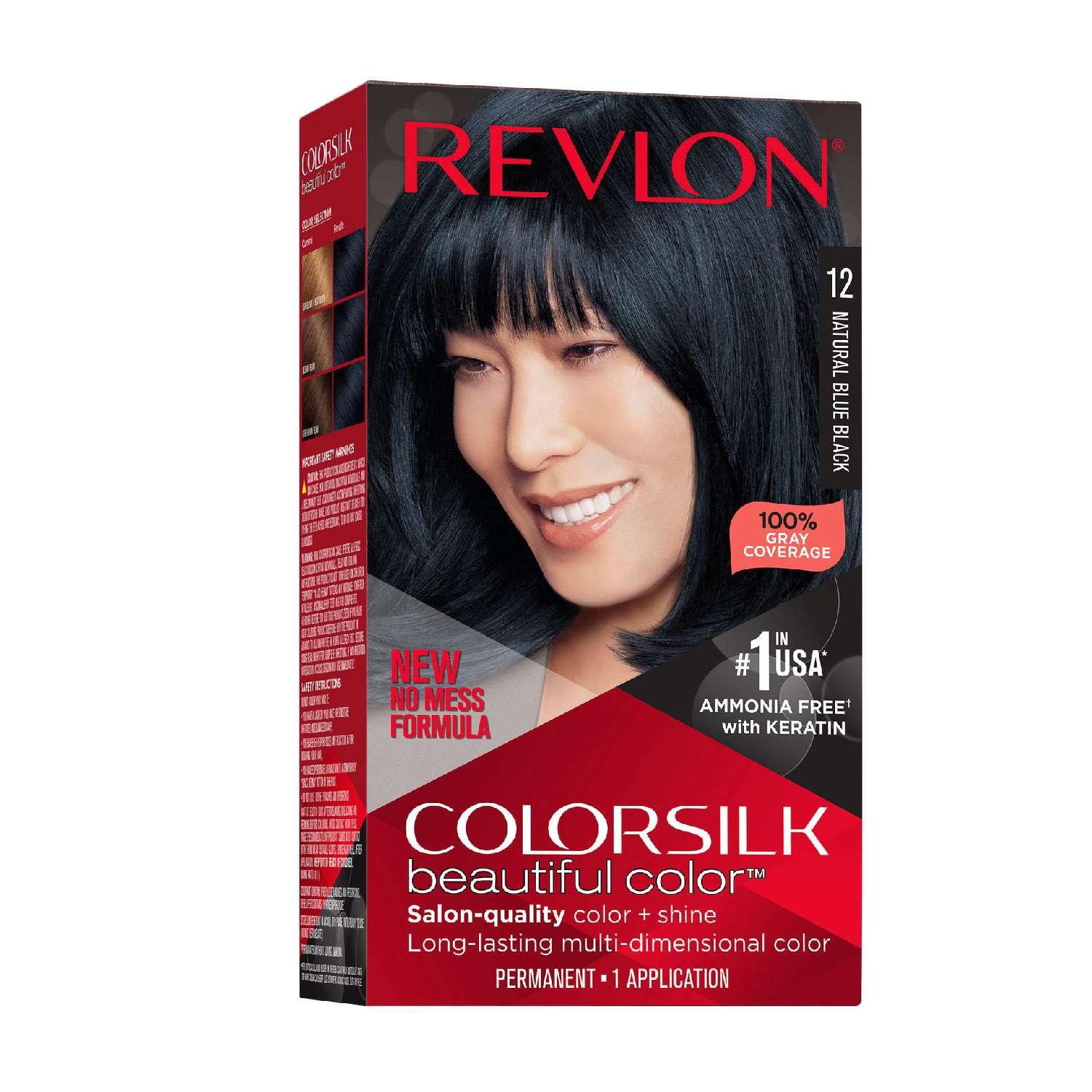 REVLON C/S N 012 NATURAL BLUE BLACK