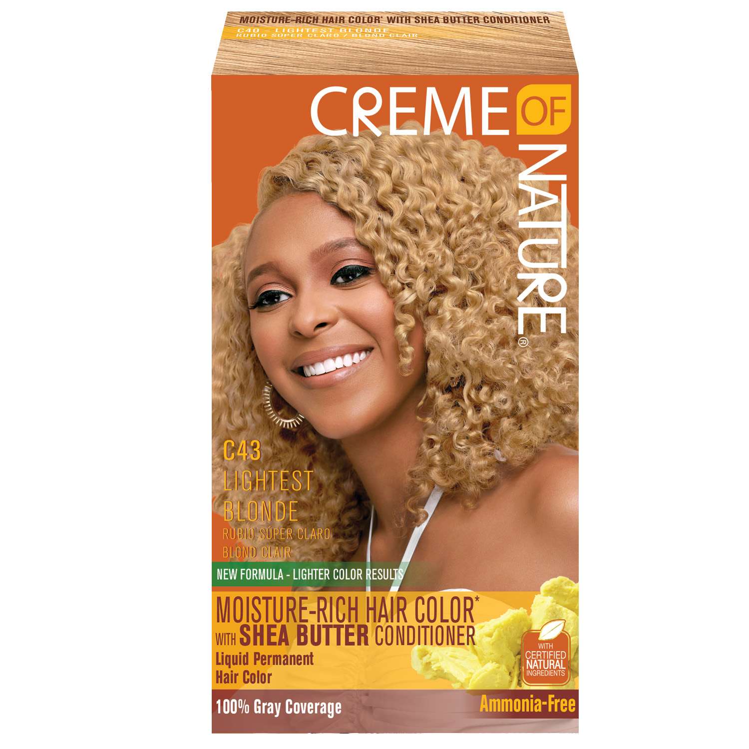 CON LIQ H/C #C43 LT BLONDE