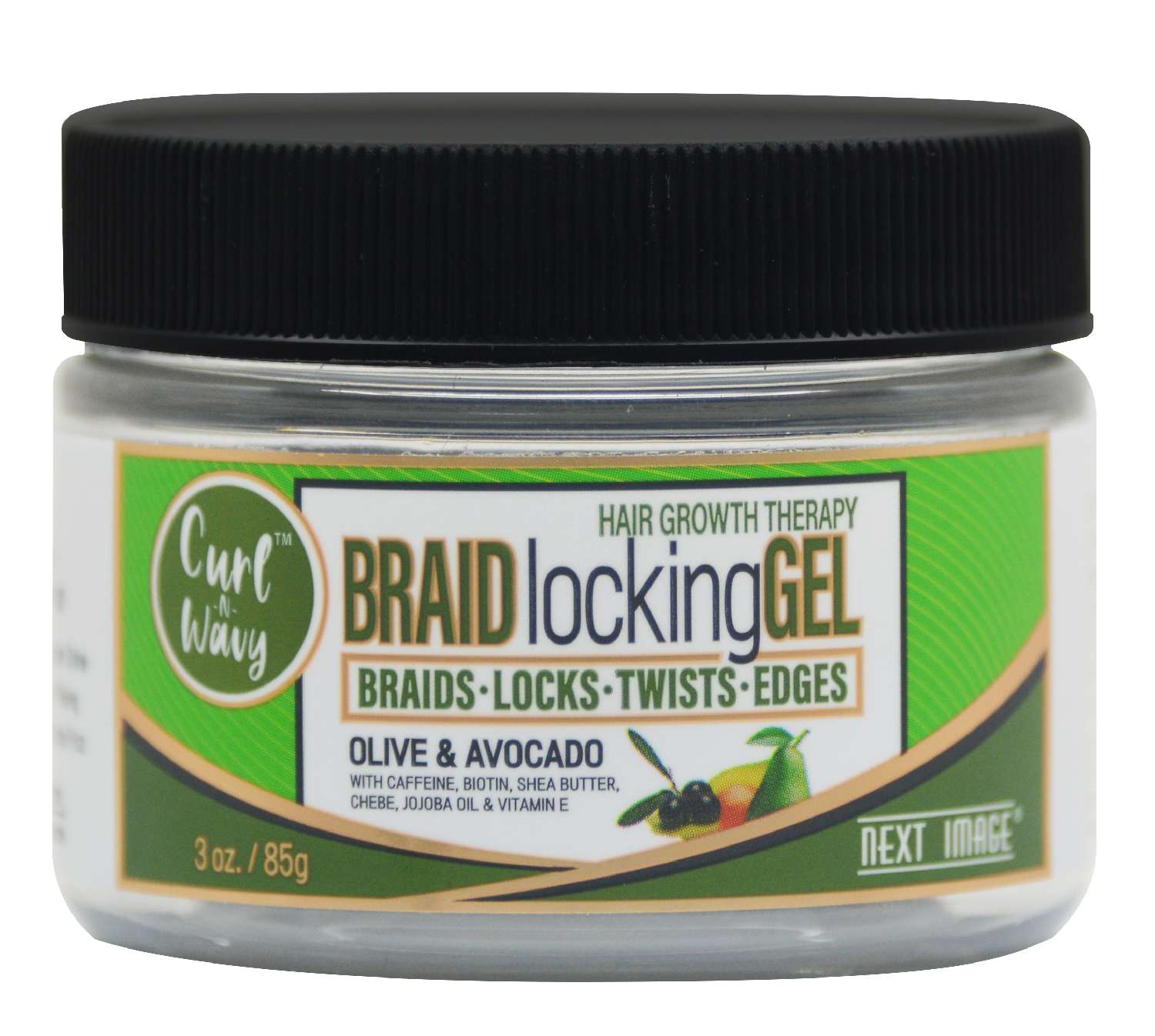 NEXT IMAGE BRAID GEL OLIVE/AVOCADO