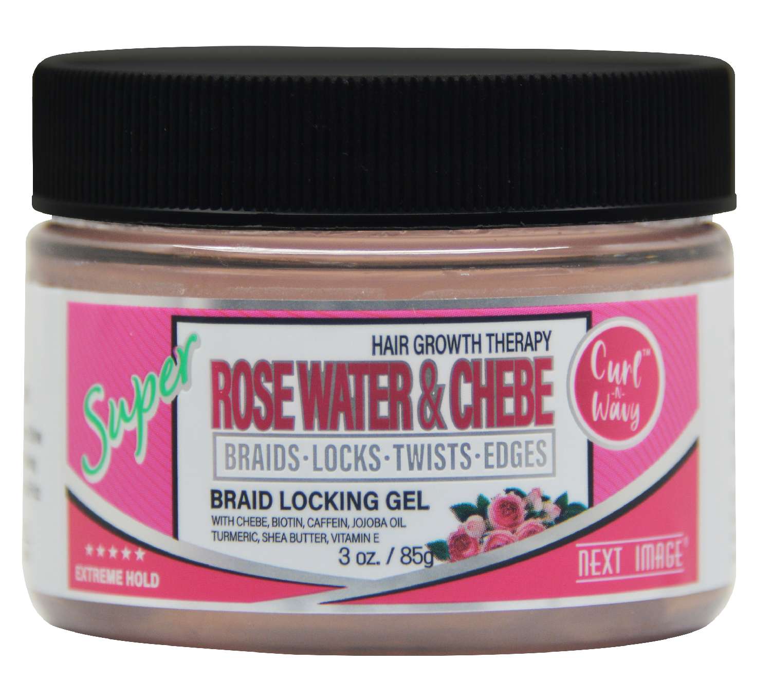 NEXT IMAGE BRAID GEL S/HOLD ROSE WATER