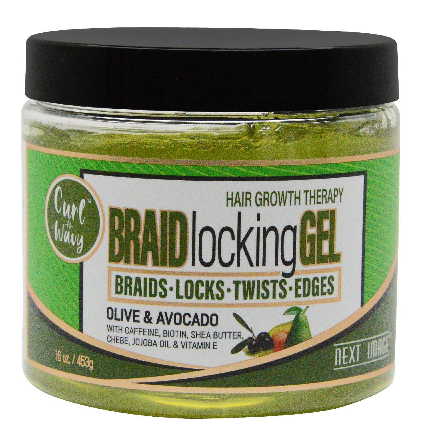 NEXT IMAGE BRAID GEL OLIVE/AVOCADO