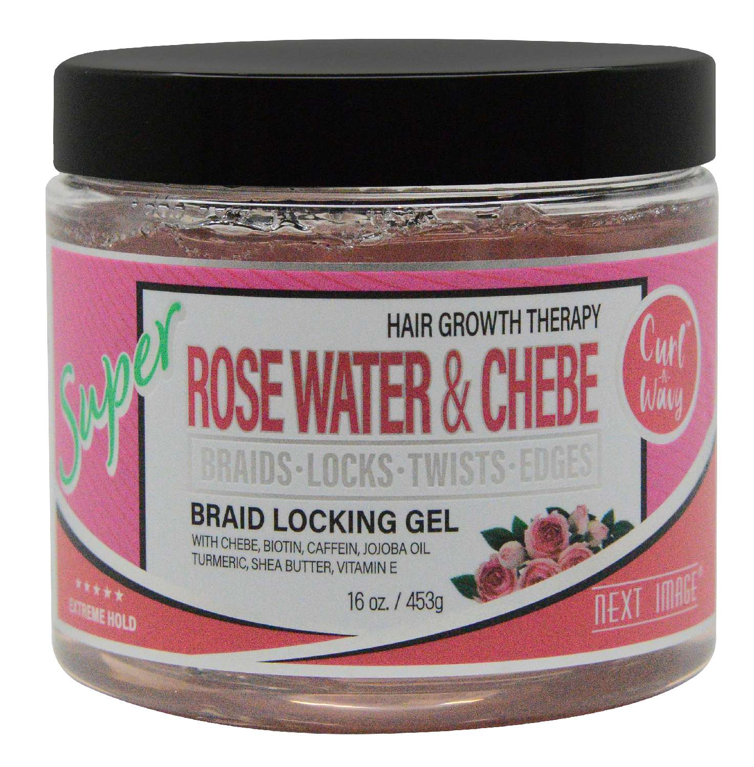 NEXT IMAGE BRAID GEL S/HOLD ROSE WATER