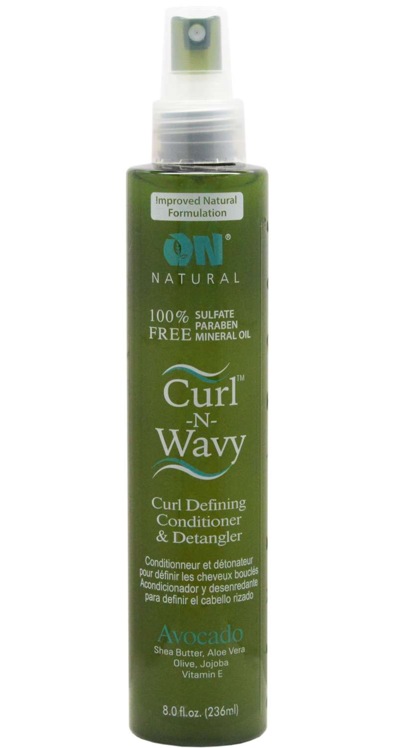 ON NAT CURL-N-WAVY AVOCADO DETANGLER