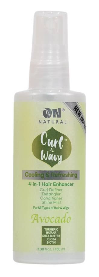 ON NAT CURL-N-WAVY 4IN1 HAIR E AVOCADO 3.38 OZ